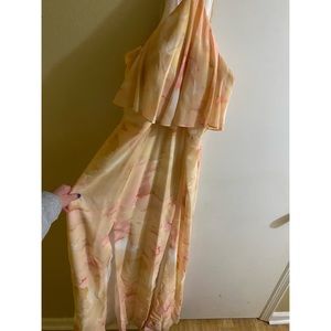 Long Floral Formal Dress